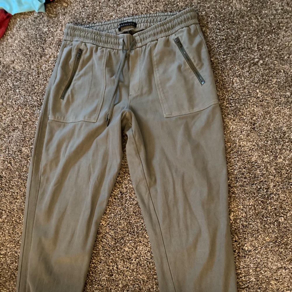 Athleta green joggers